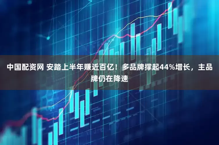 中国配资网 安踏上半年赚近百亿！多品牌撑起44%增长，主品牌仍在降速